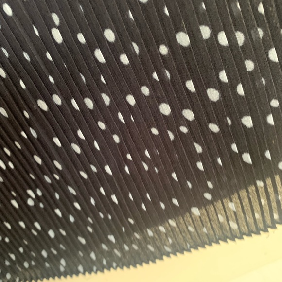 New LOFT Midi Skirt Abstract Polka Dot Print SZ Medium - Picture 9 of 9